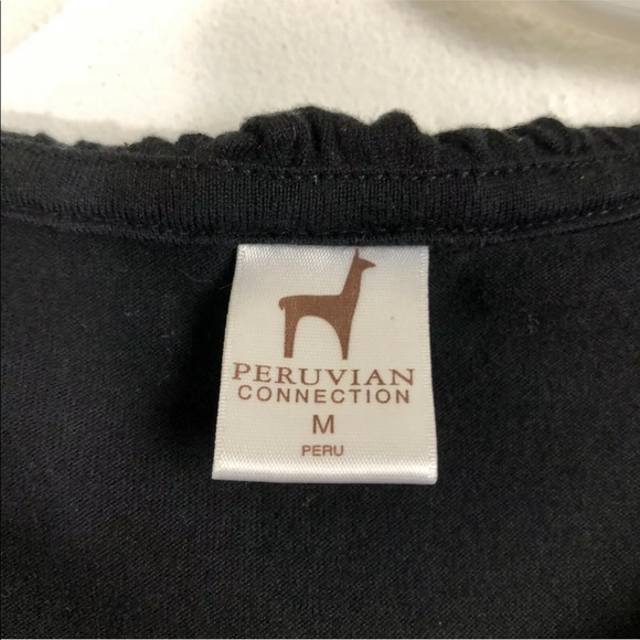 Peruvian Connection | Ruffled Dress Size Medium - Picture 3 of 3